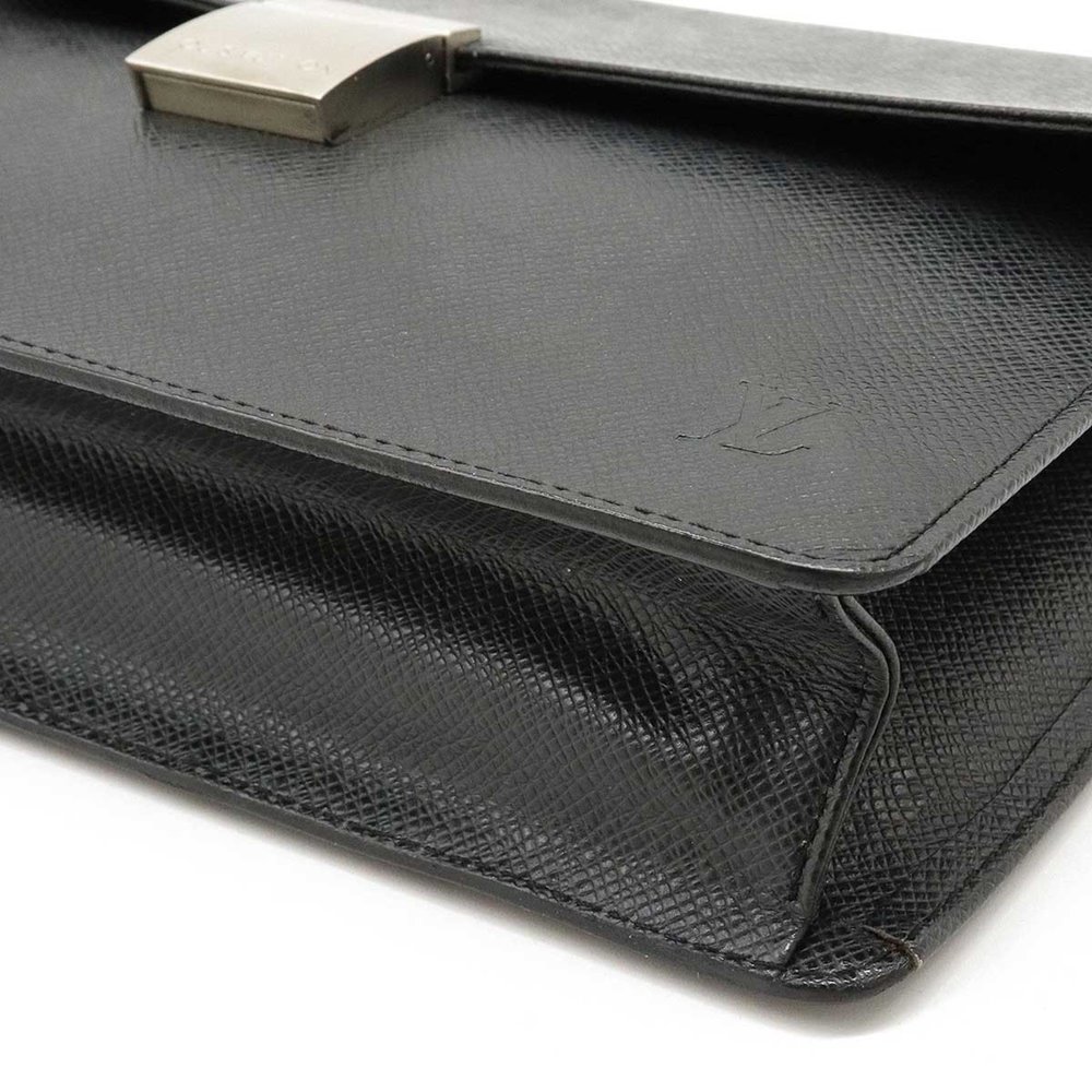 LOUIS VUITTON Louis Vuitton Taiga Celenga Second Bag Clutch Leather Ardoise B... - Picture 3 of 7